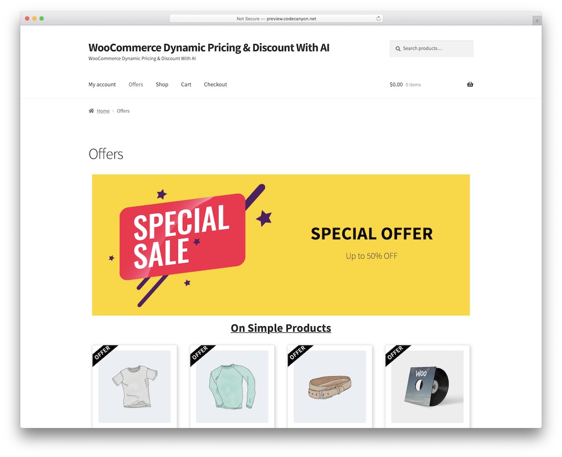 harga dinamis woocommerce