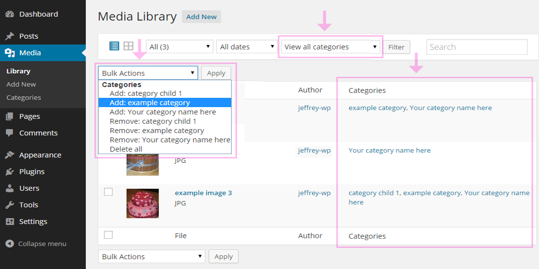 Complemento detallado del menú desplegable de WordPress