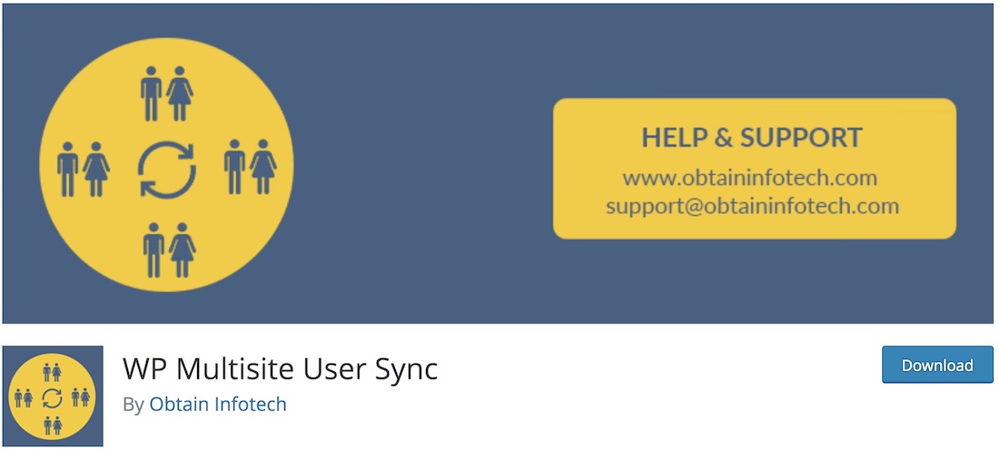 wp multisite user sync wtyczka wielostanowiskowa wordpress