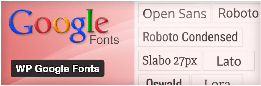 WP Czcionki Google