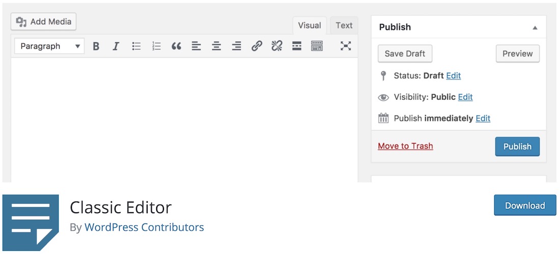 ปลั๊กอิน WordPress ฟรีที่จำเป็นสำหรับตัวแก้ไขคลาสสิก