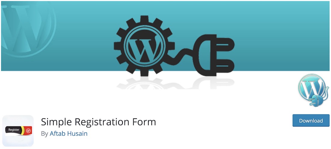 formular simplu de înregistrare plugin pentru wordpress gratuit
