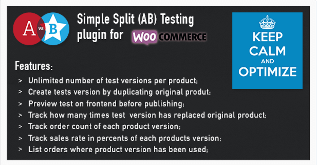 Testowanie podziału WooCommerce AB