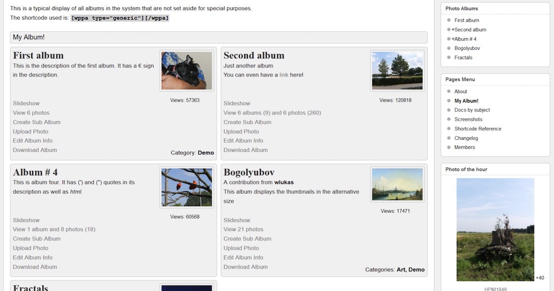 wp相册加上wordpress photoblog插件
