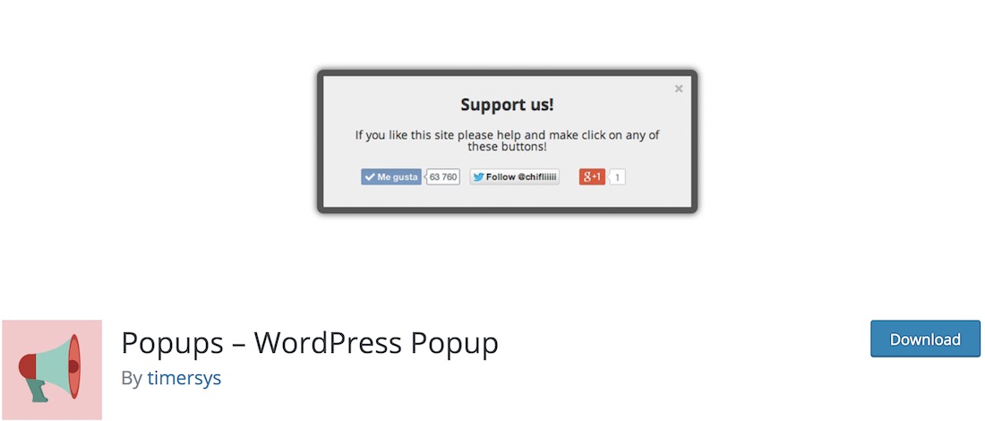 Popups-Plugin WordPress