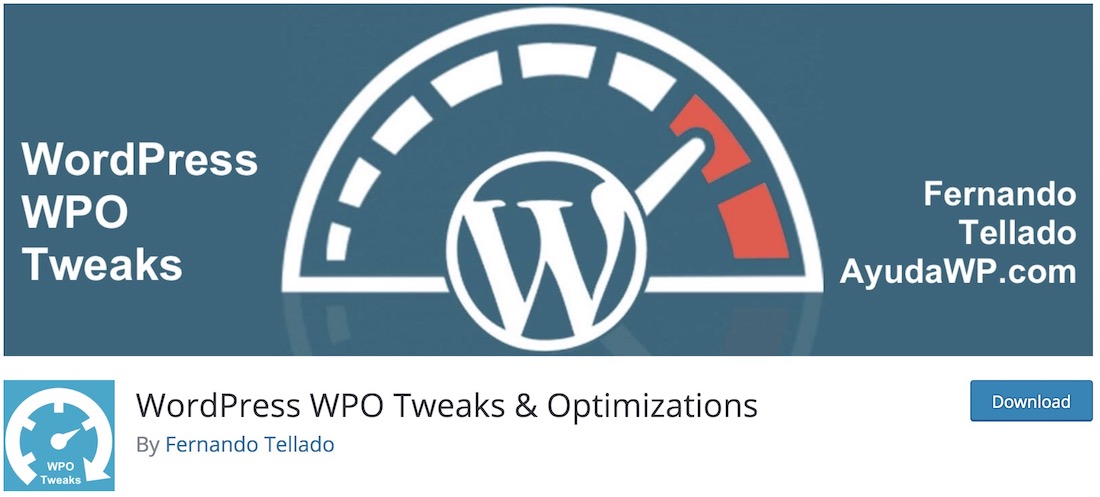 wpo modifie le plugin wordpress