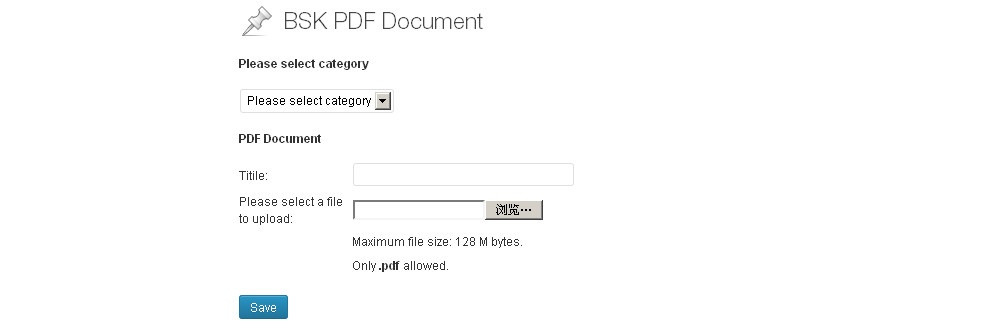 Gestore PDF BSK