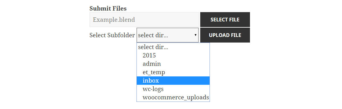 Plugin Unggah File WordPress Sederhana