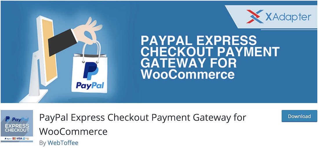 gateway pembayaran checkout ekspres paypal untuk woocommerce