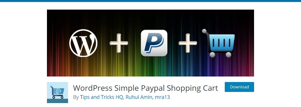 Plugin WordPress PayPal : Keranjang Belanja PayPal Sederhana WordPress