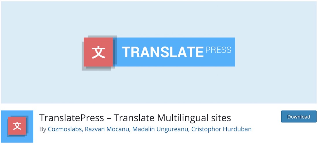 translatepress plugin wordpress multisite gratis