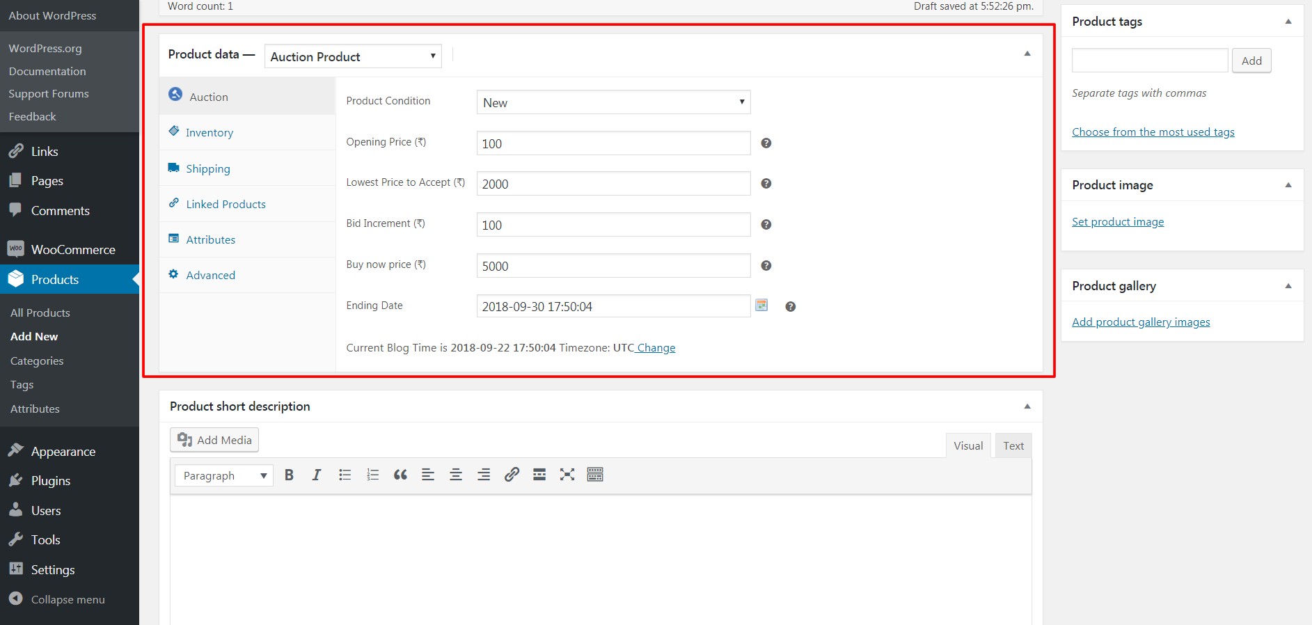 Plugin Lelang WordPress WooCommerce Terorganisir