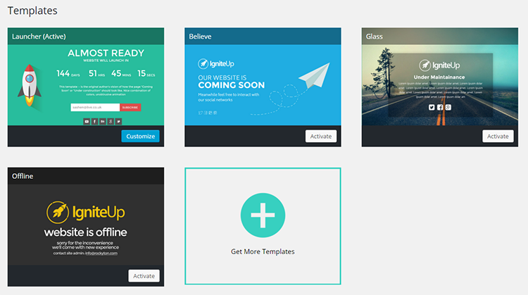 TemplatesIgniteUp