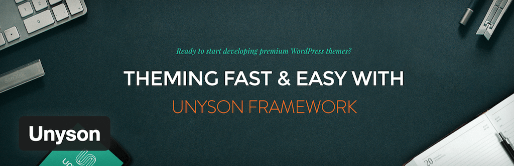 Unyson — Plugin WordPress