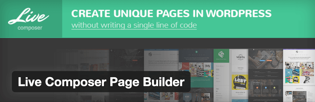 Live Composer Page Builder — Plugin WordPress