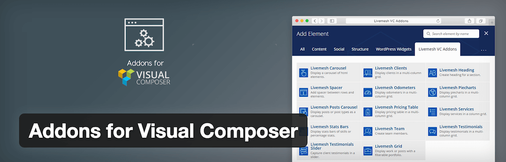 Complementos para WPBakery Page Builder - Plug-ins do WordPress