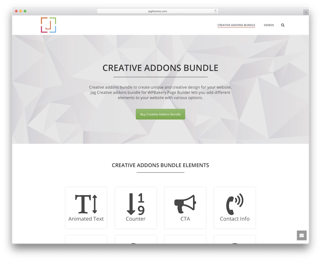extensão wpbakery de addons finais