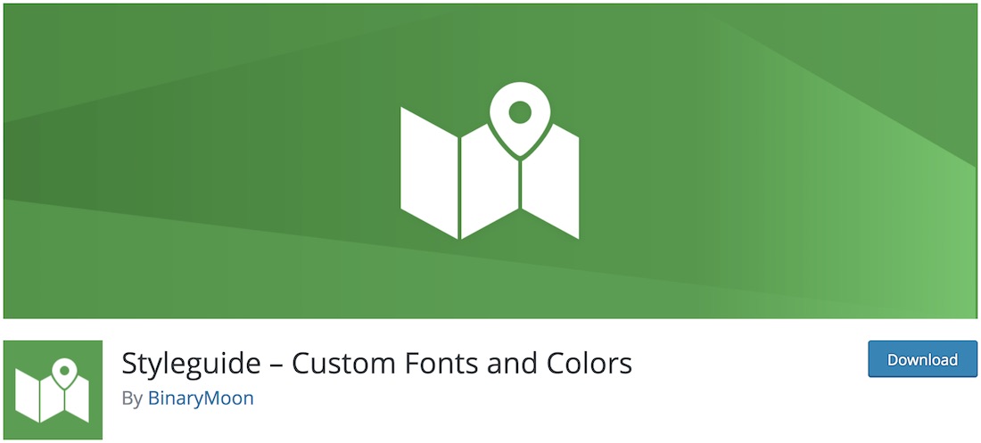 plugin de polices wordpress de guide de style