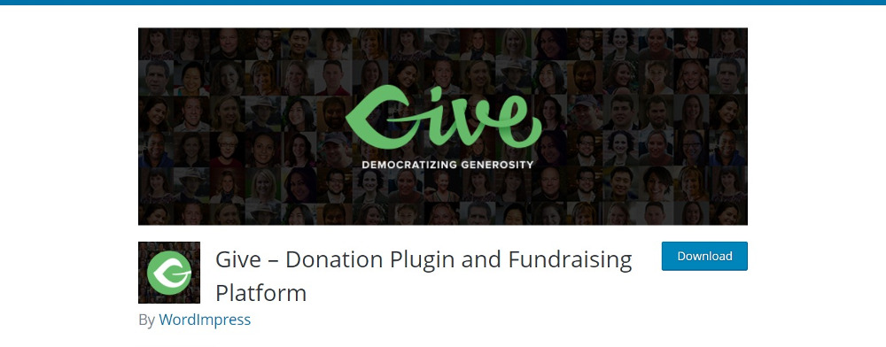 Plugin per le donazioni di WordPress: Give