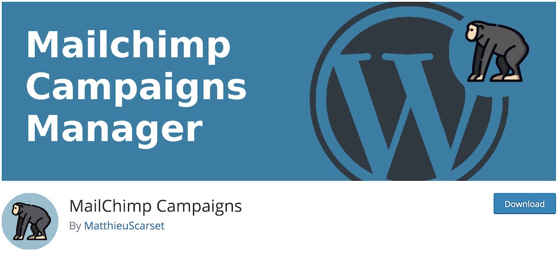 Mailchimp Kampagnen kostenloses WordPress-Plugin