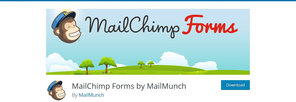 MailChimp-Formulare von MailMunch