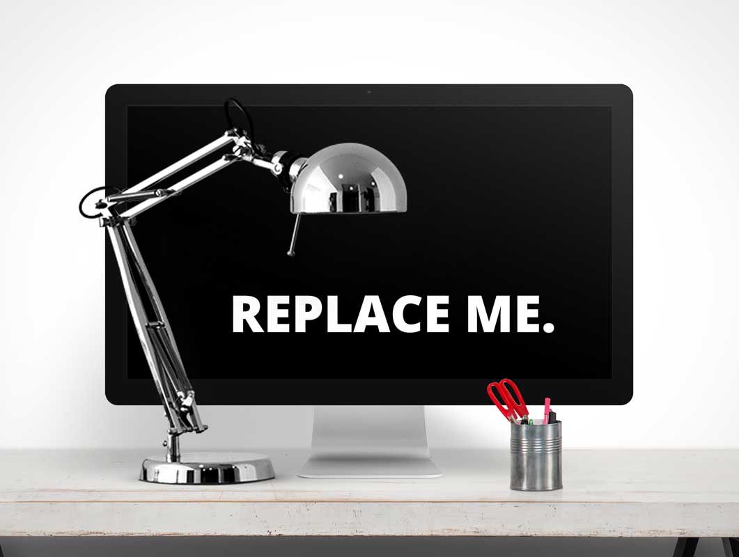maquette de lampe de bureau imac plus gratuite