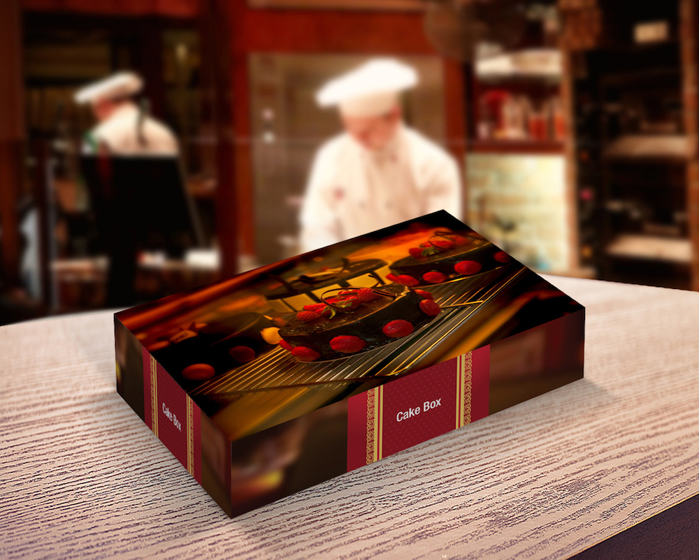 fırın kutusu paketleme maketi
