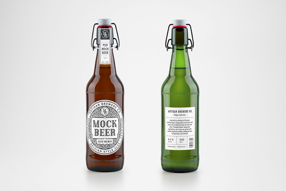 Bierflaschenmodelle