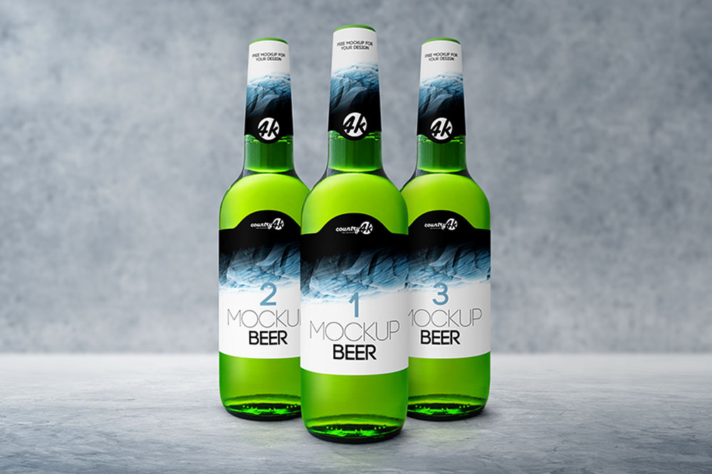 Bierflaschenmodelle