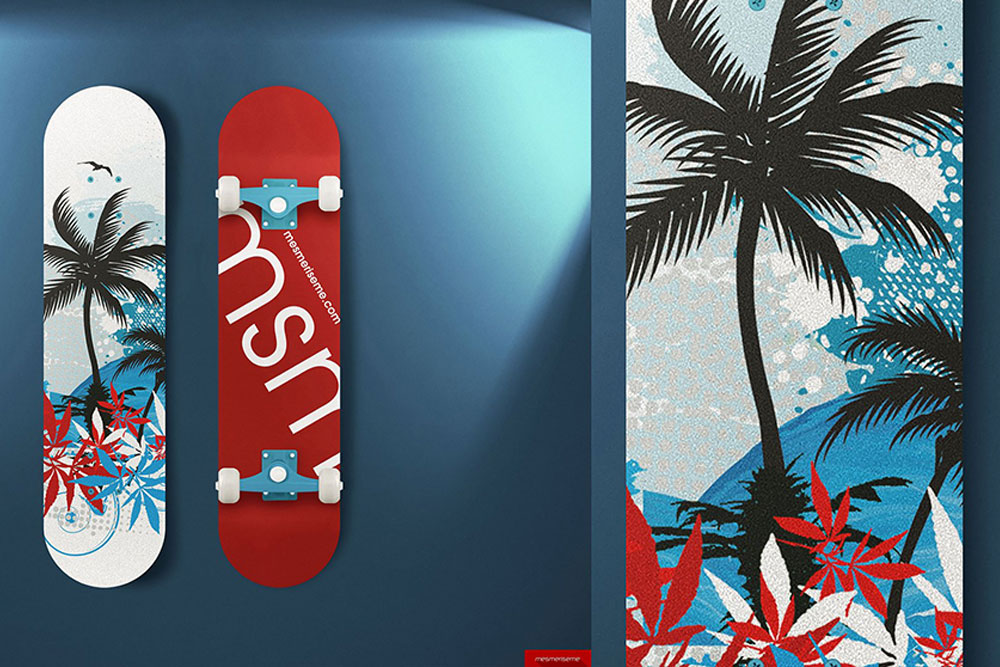 maket skateboard