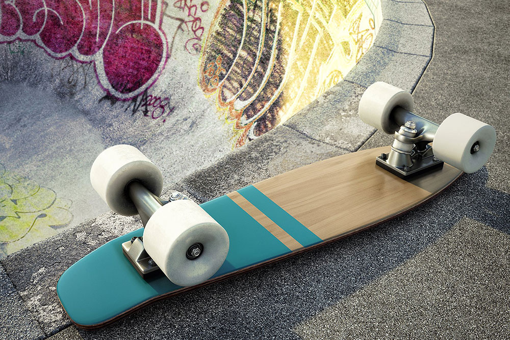 maket skateboard