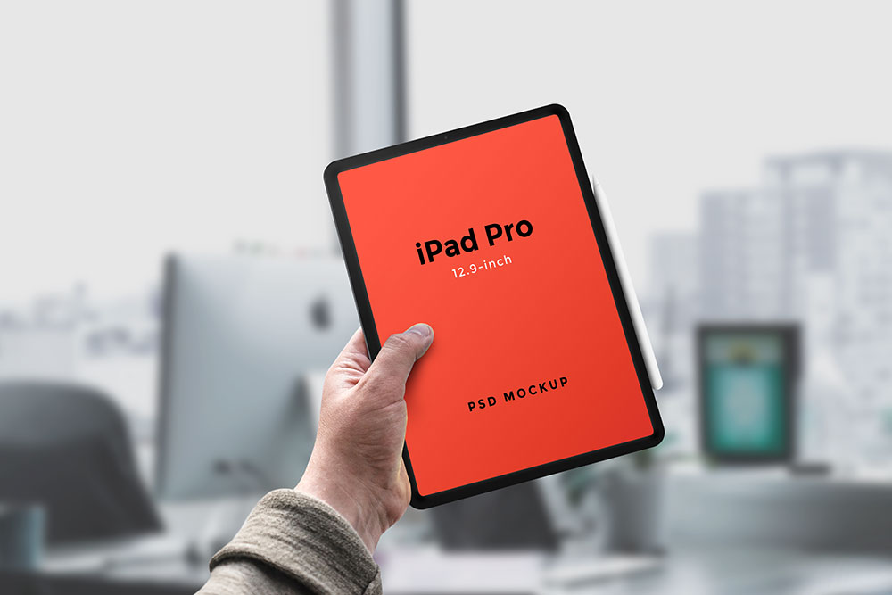 maquette ipad pro