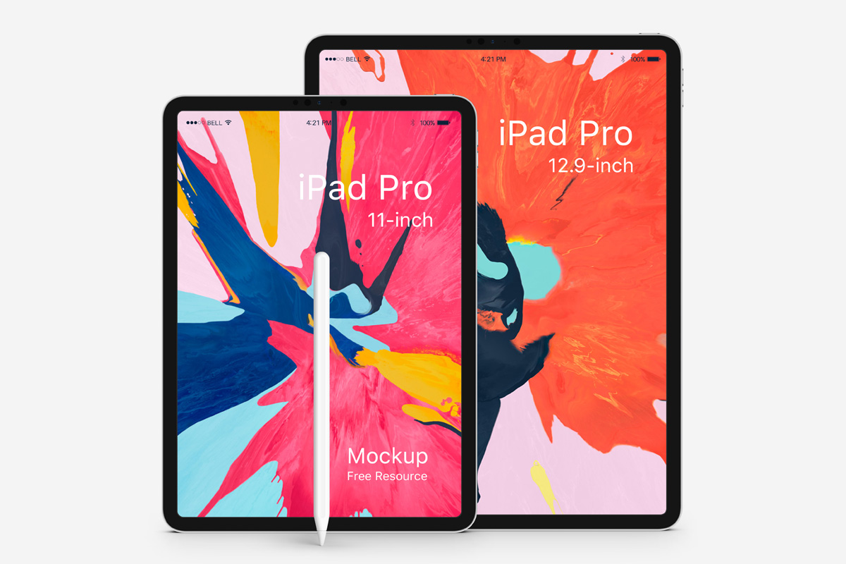 maquette ipad pro