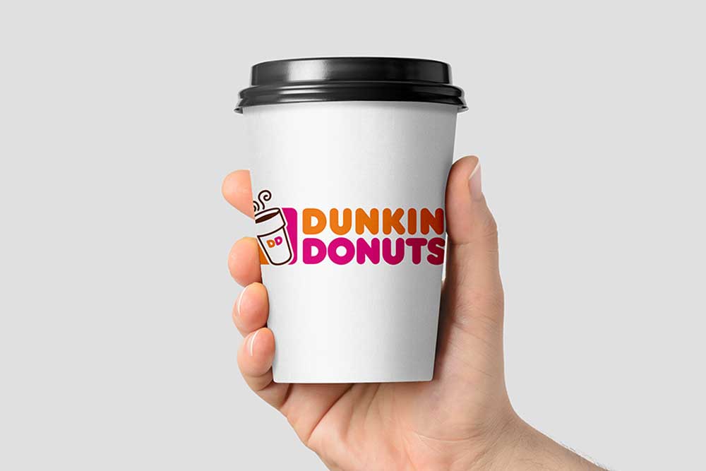 コーヒーカップのモックアップ