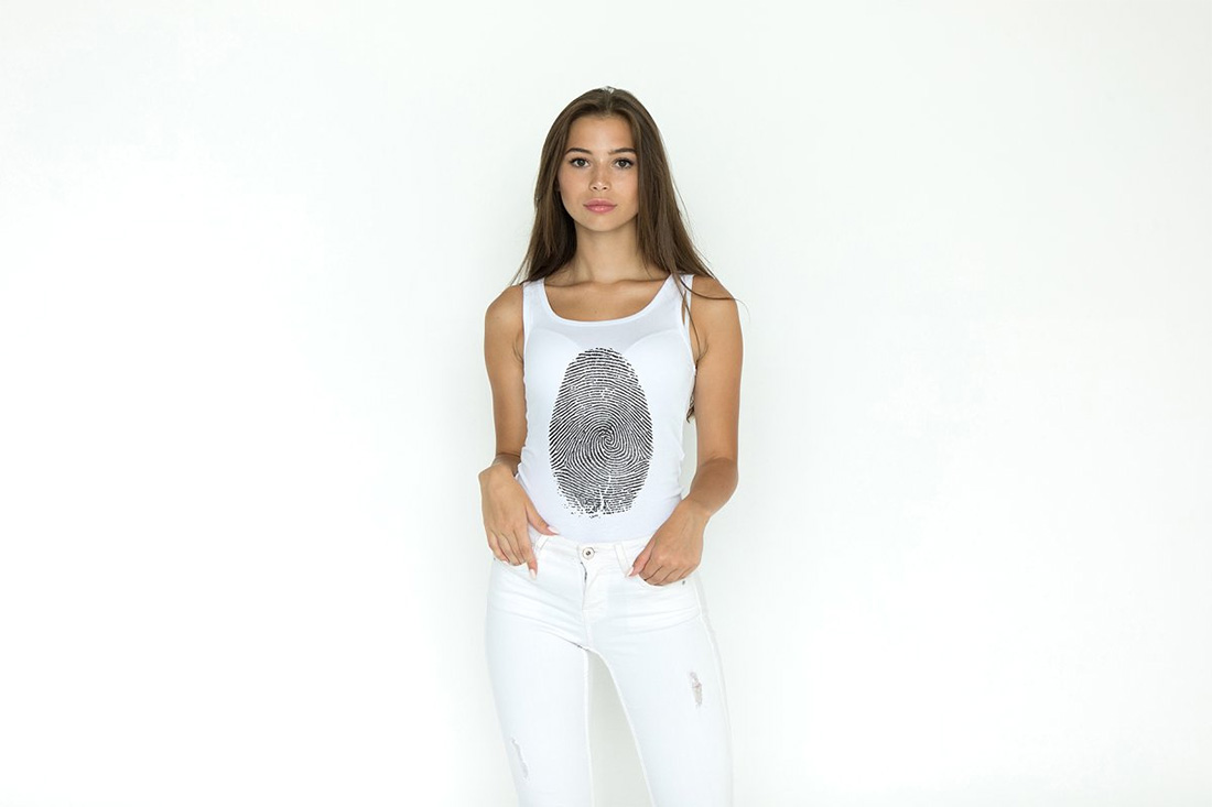 Maqueta de camiseta sin mangas