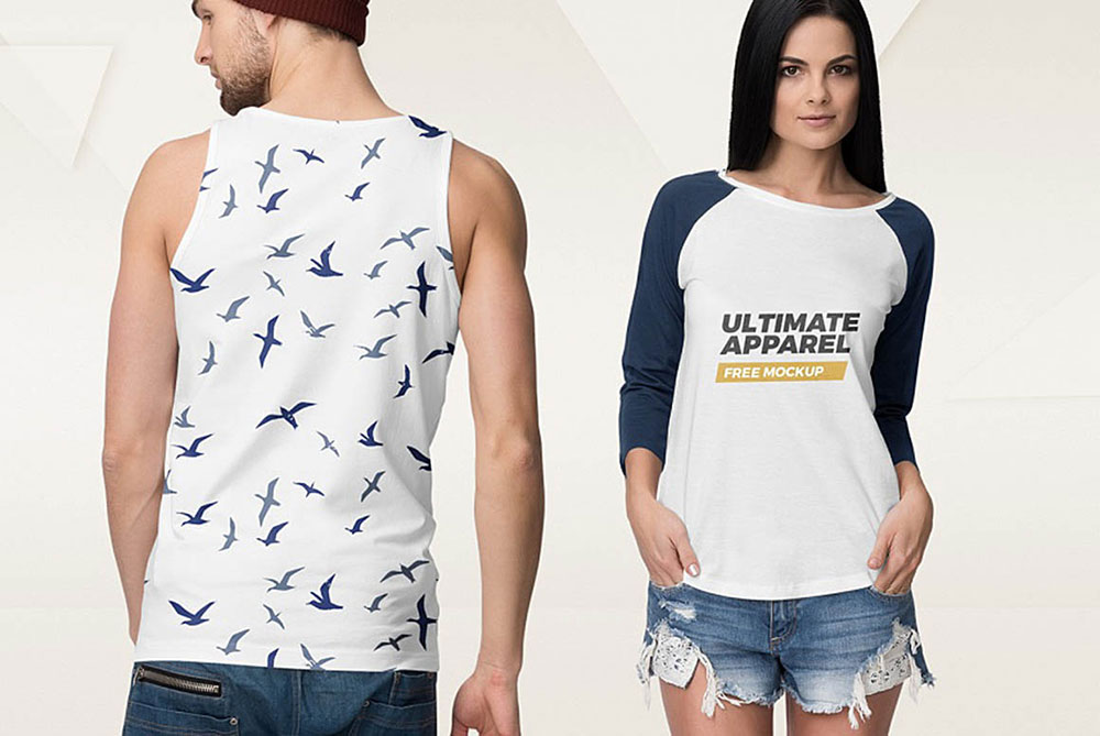 maquetas de camisetas sin mangas