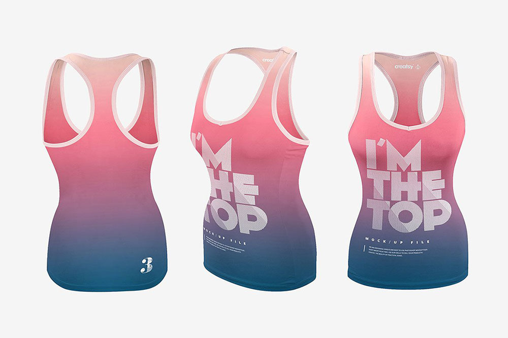 maquetas de camisetas sin mangas