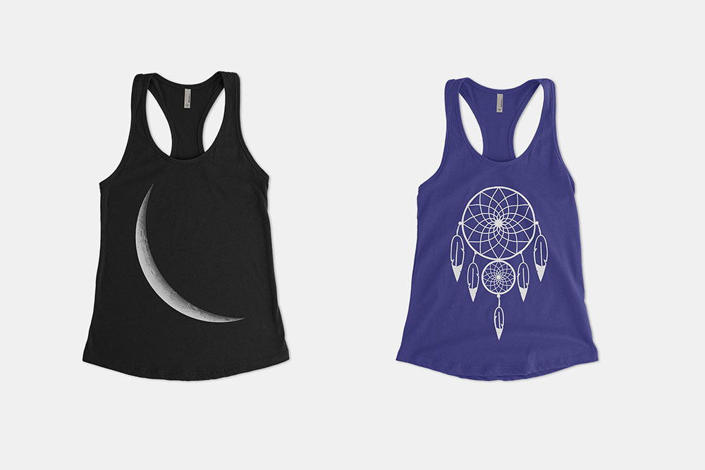 maquetas de camisetas sin mangas