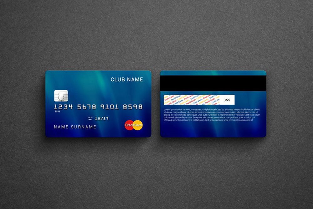 ต้นแบบบัตรเครดิต
