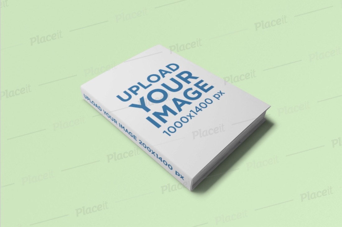 ต้นแบบหนังสือปกแข็งบนพื้นผิวสีธรรมดา