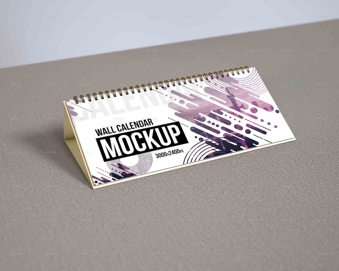set di modelli di calendario