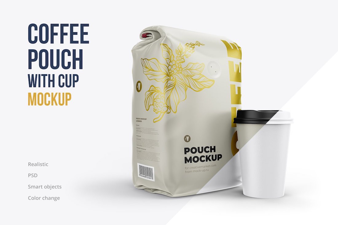 ถุงกาแฟพร้อมถ้วย