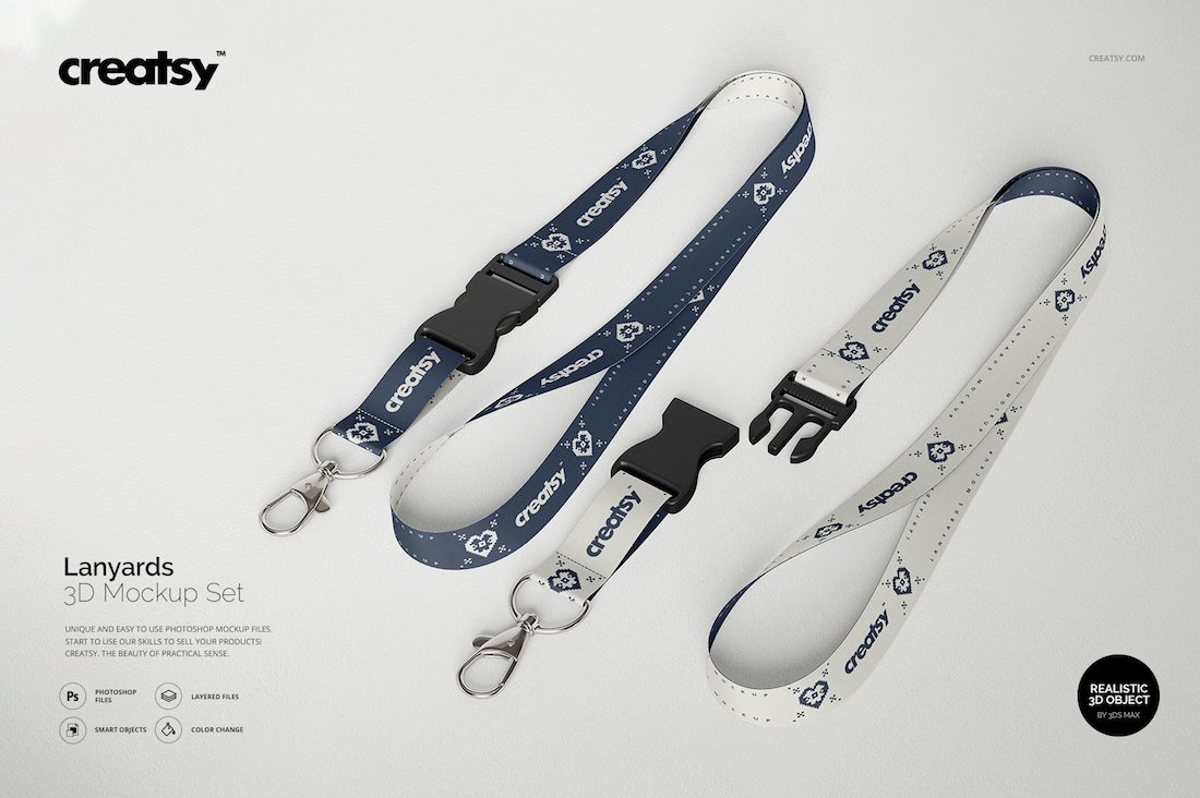cordini 3d mockup set