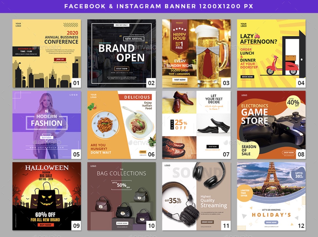 21 banner facebook instagram