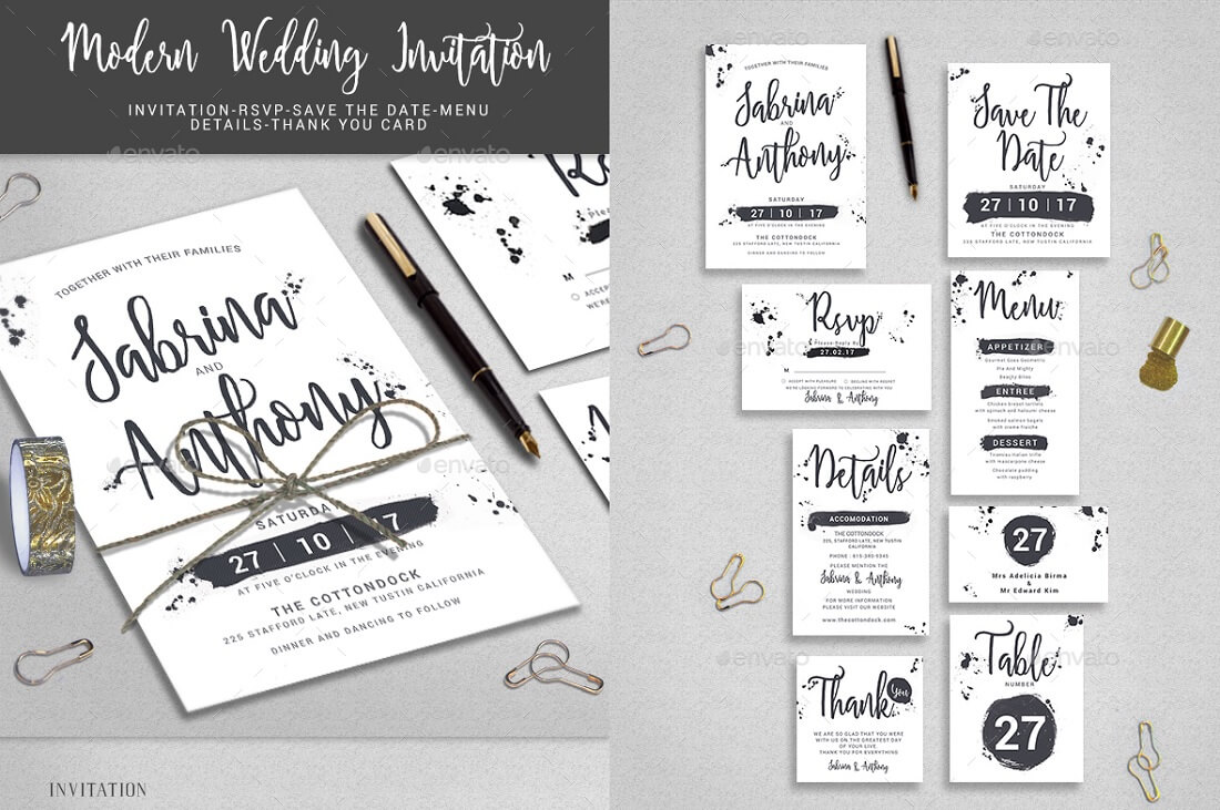 invitation de mariage