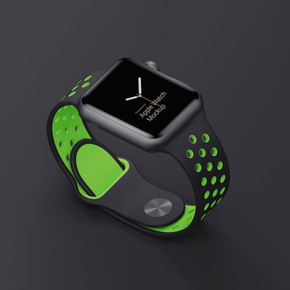 mockup dell'orologio della mela