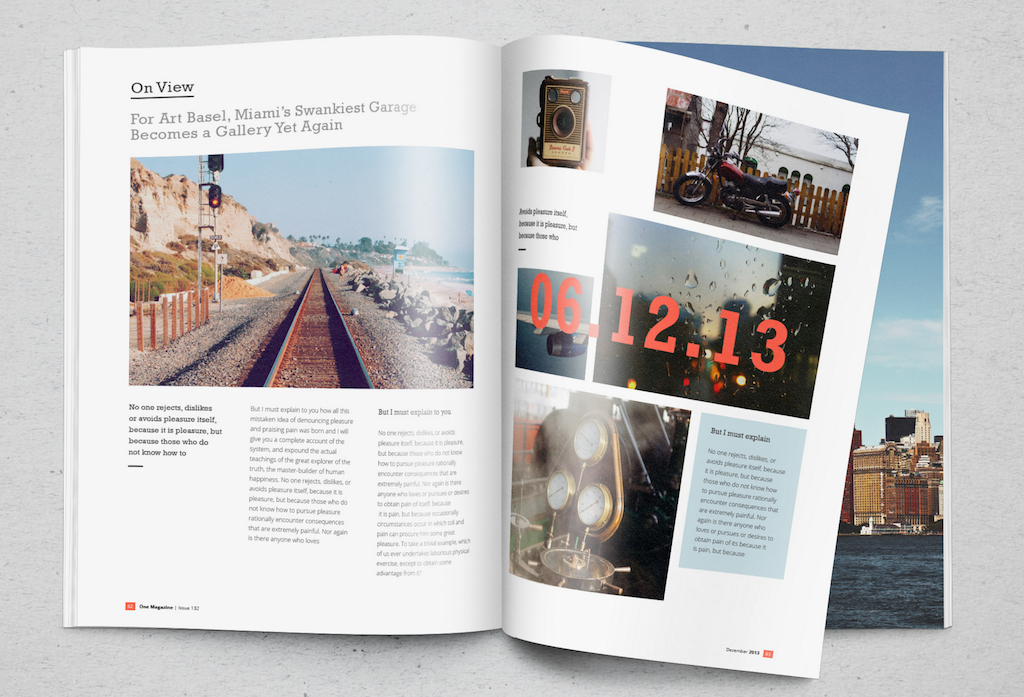 Maqueta de revista fotorrealista de GraphicBurger