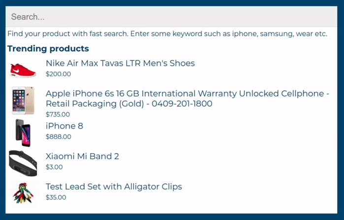 ปลั๊กอินการค้นหา WooCommerce ที่ใช้งานได้