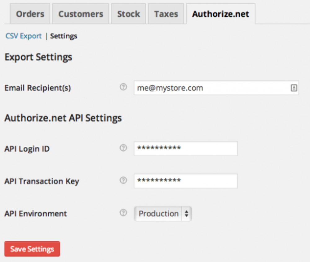 客戶友好的 WooCommerce Authorize.net 插件