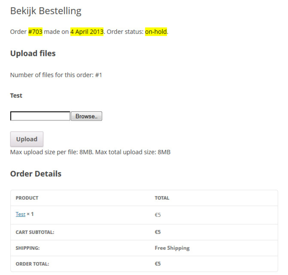 Plugin Unggah File WooCommerce Sederhana